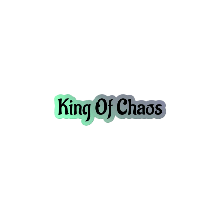 King Of Chaos Sticker product image (2)