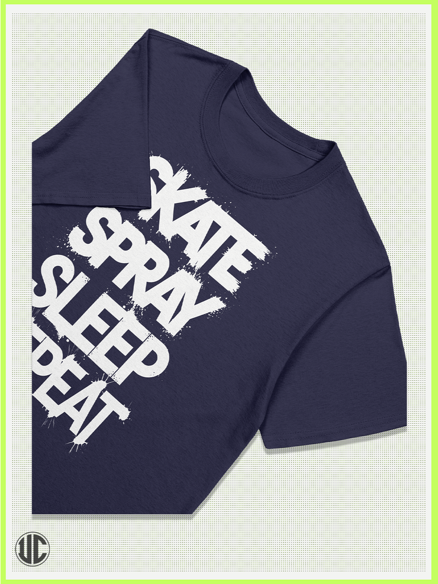 Skate Spray Sleep Repeat T-Shirt product image (2)