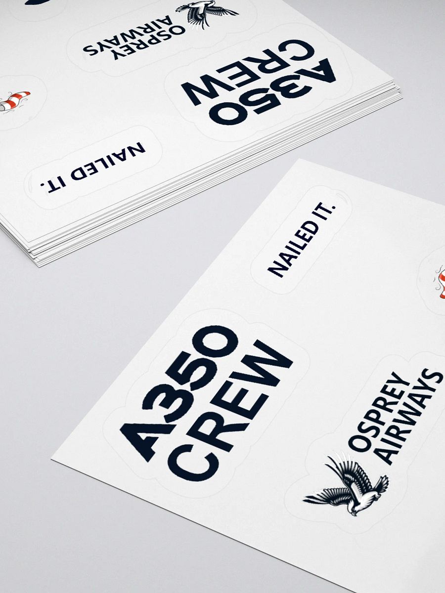 A350 Crew Sticker Set product image (11)
