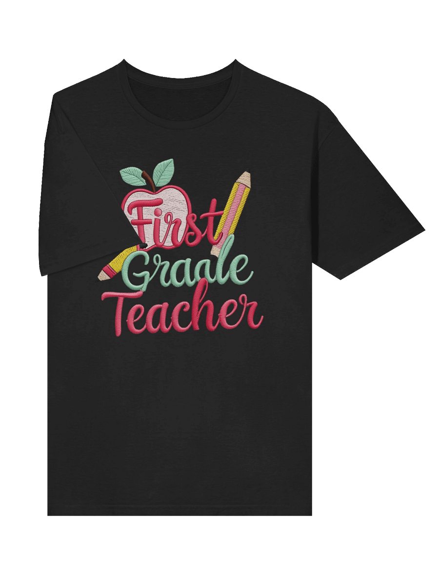 Classroom Chic First Grade Teacher Tee product image (29)