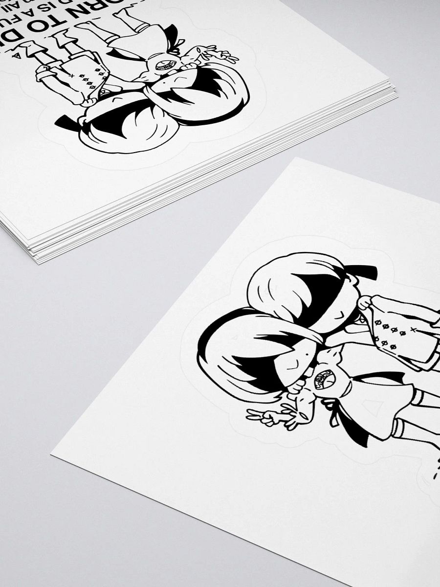 BORN TO DIE - STICKER product image (4)