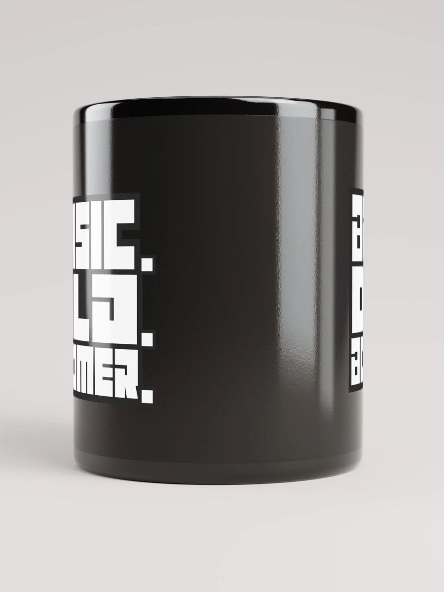 BASIC OLD BOOMER BLACK MUG product image (9)