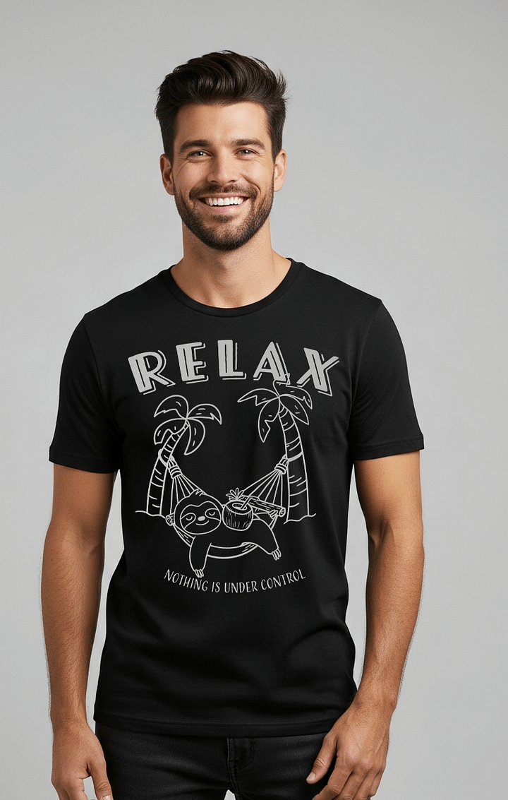 Men's Nothing is Under Control Sloth T-Shirt | Funny Relax Tee product image (1)