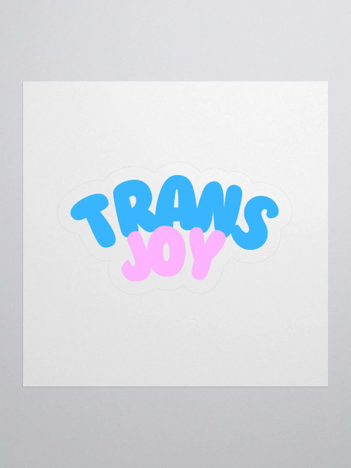 Trans Joy Sticker product image (1)