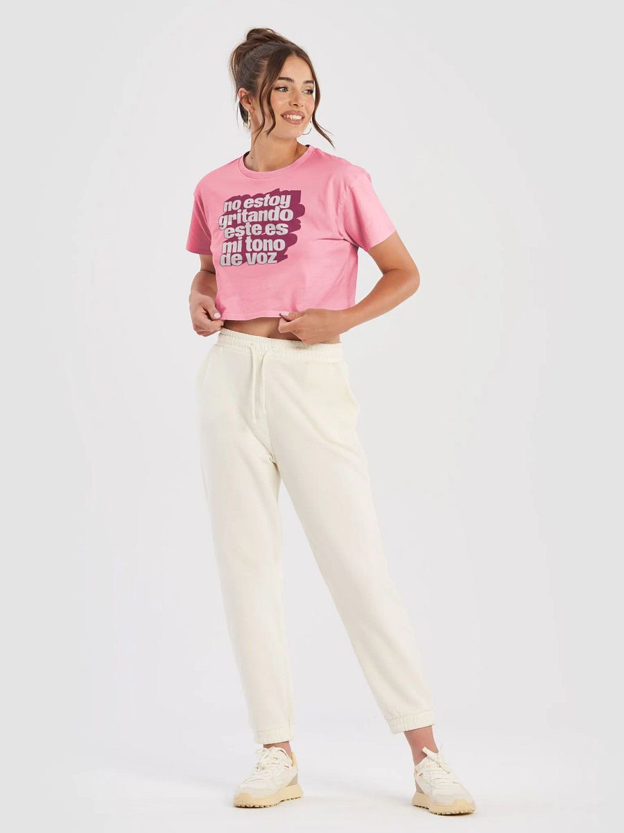 No Estoy Gritando, Este Es Mi Tono de Voz Crop Top product image (4)