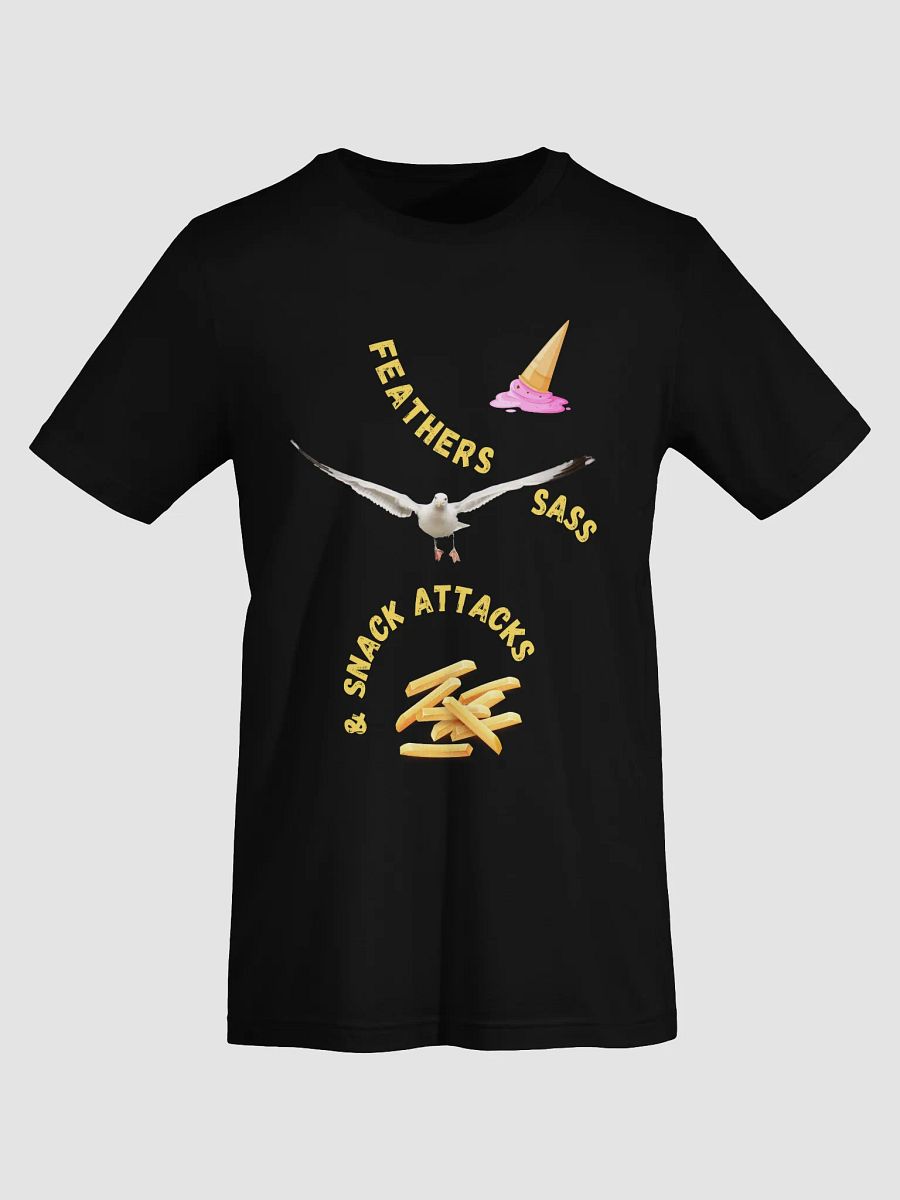 T-shirt: Feathers, Sass & Snack Attacks product image (20)
