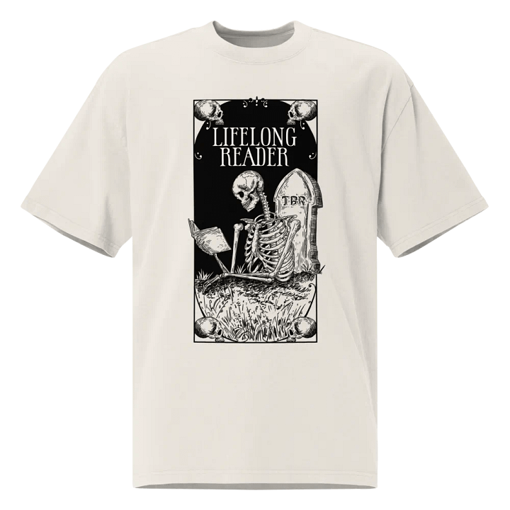 'Lifelong Reader' Oversized Tee product image (1)