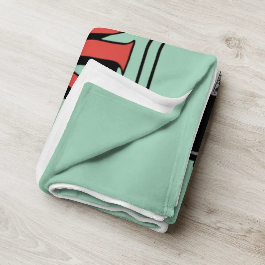Rowdy Tuesday - Throw Blanket product image (6)