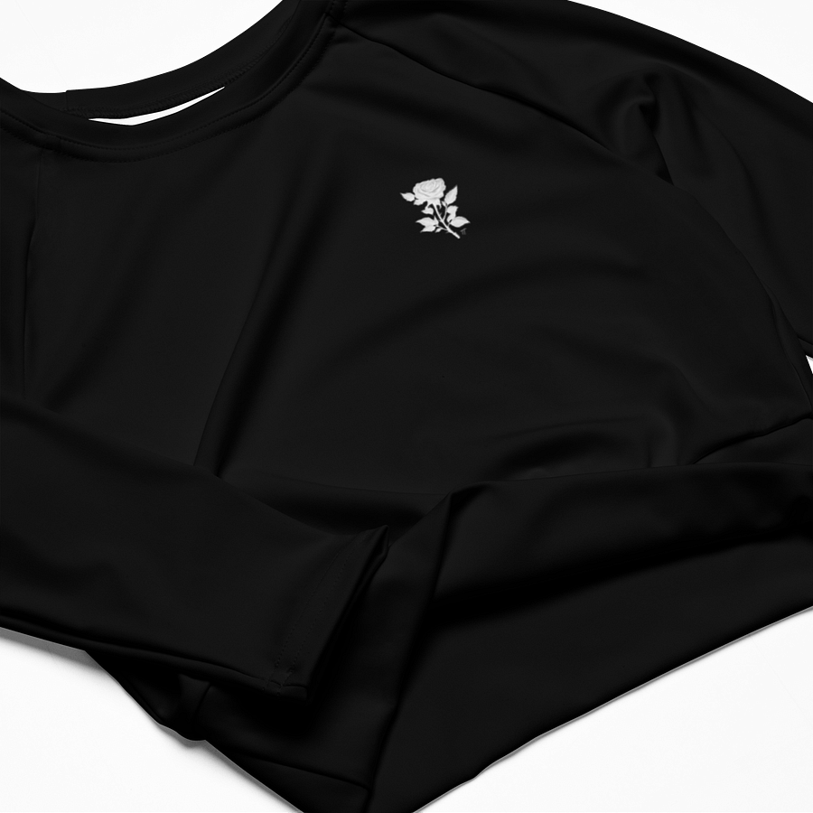Stylized Rose Recycled Crop Top product image (4)