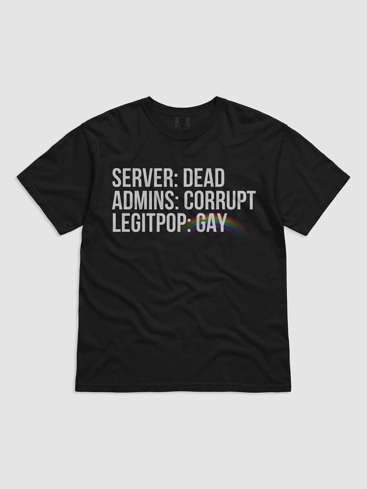 Legit-POP is Gay T-Shirt product image (1)