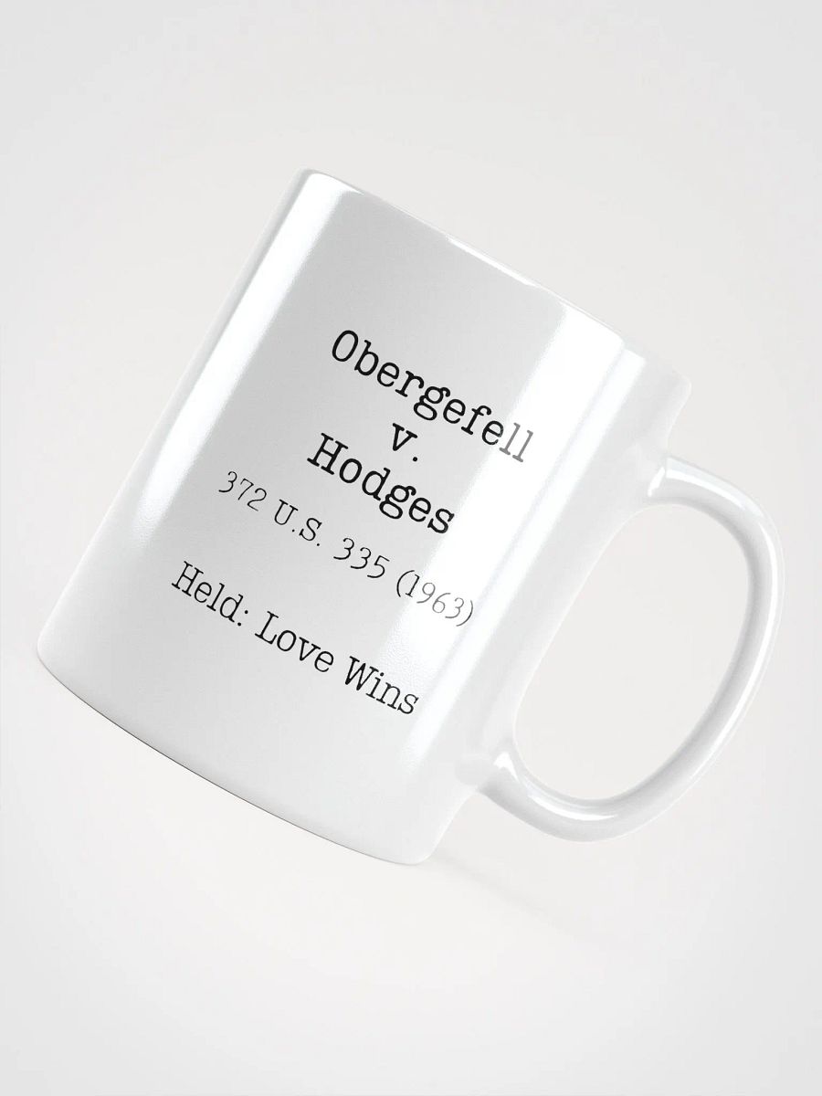Obergefell v. Hodges "Love Wins" Mug product image (12)