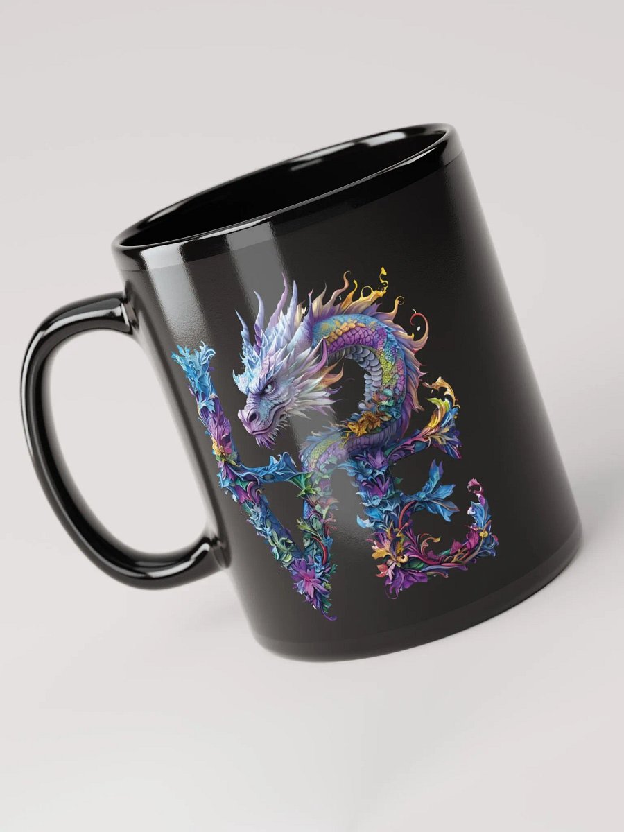 Exotic Vibrant Dragon Love Letters Mug – Perfect Valentine’s Gift product image (5)