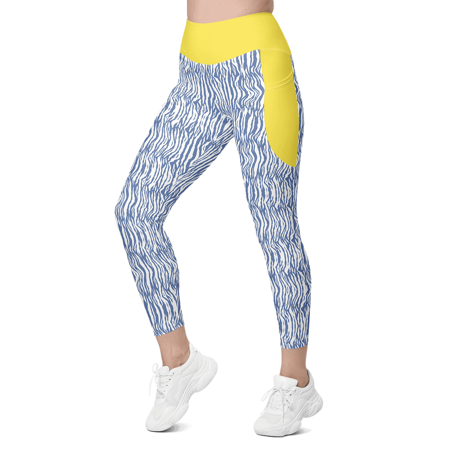 Blue Patterned Leggings product image (5)