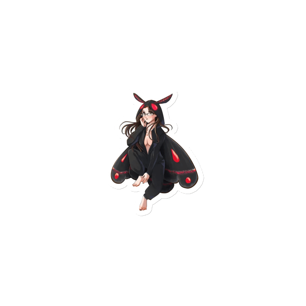 Mothman Whovie Magnet product image (1)