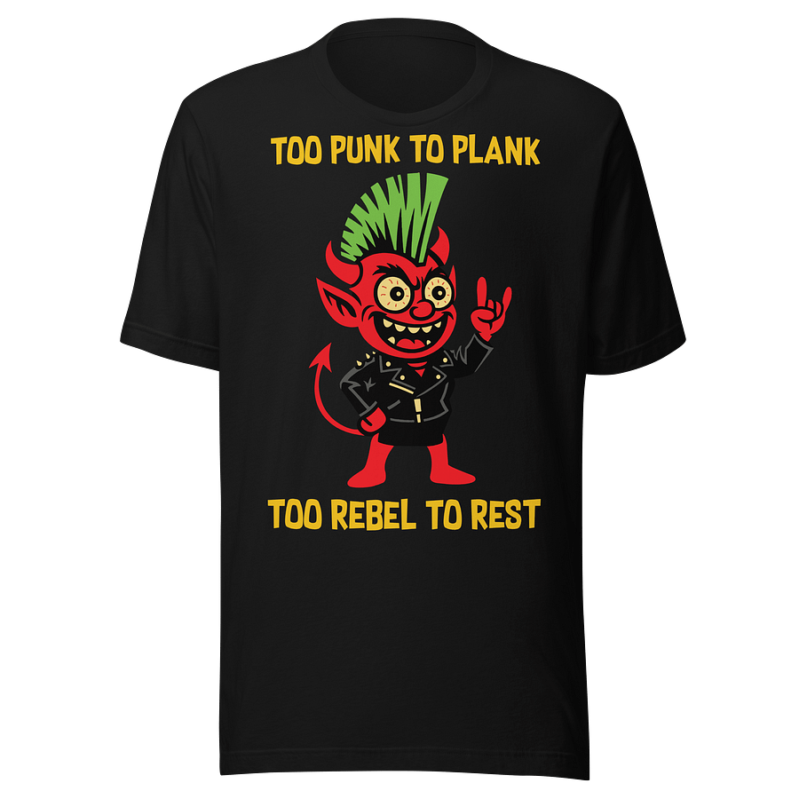Too Punk to Plank – Rebel Tees product image (1)