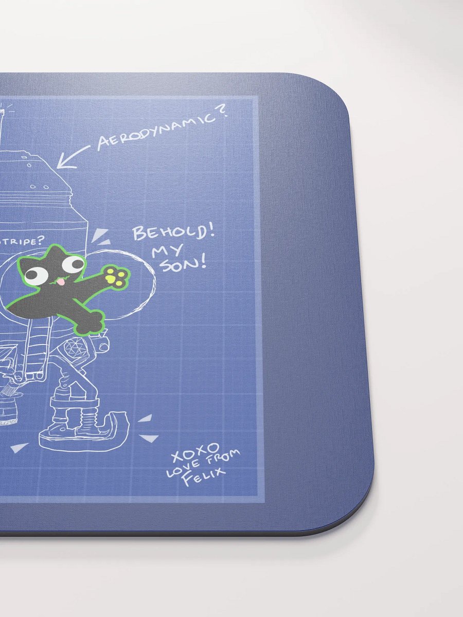 Mousepad - DerpCat II Rocket Blueprint product image (5)