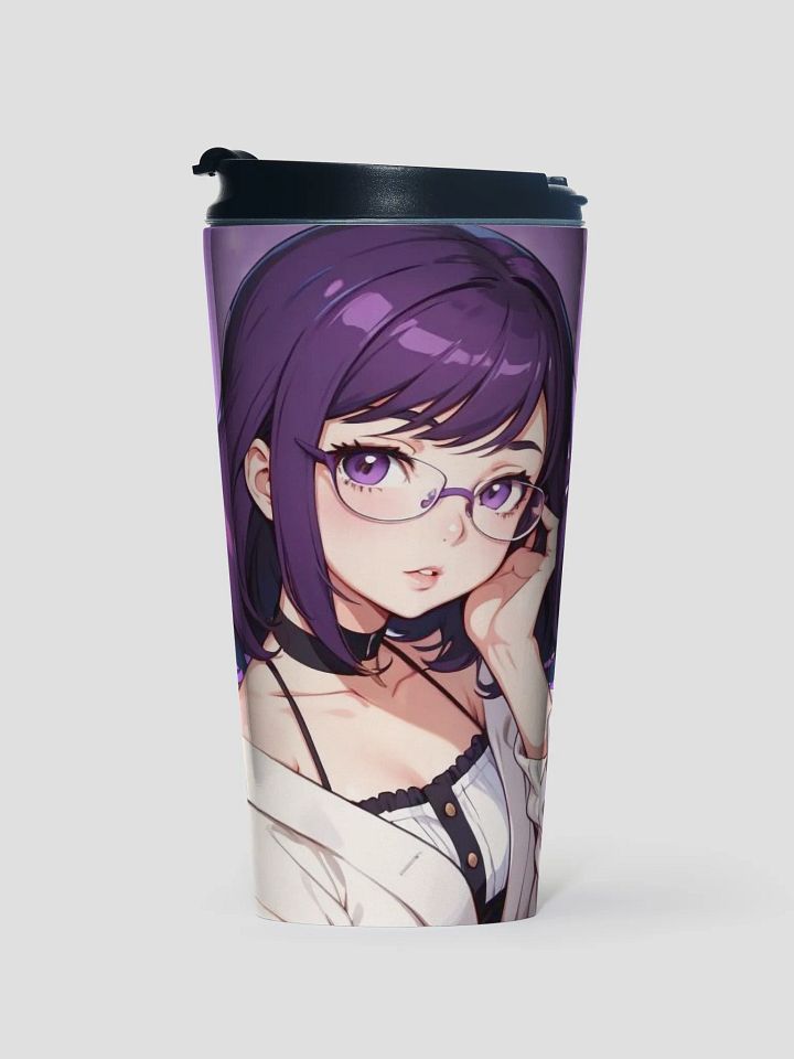 (Purple WAIFU) K Stainless Steel Travel Mug product image (1)