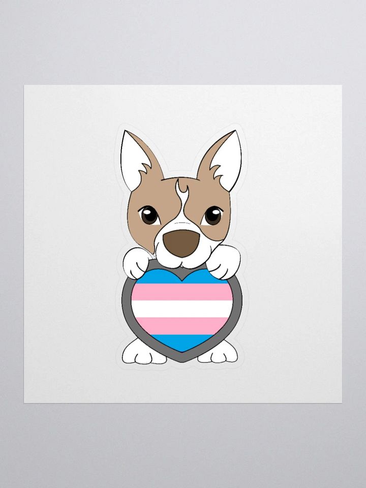 Pride Pup Leia: Trans Rights product image (1)