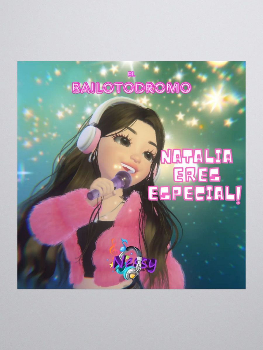 Sticker sencillo Natalia Eres Especial product image (1)