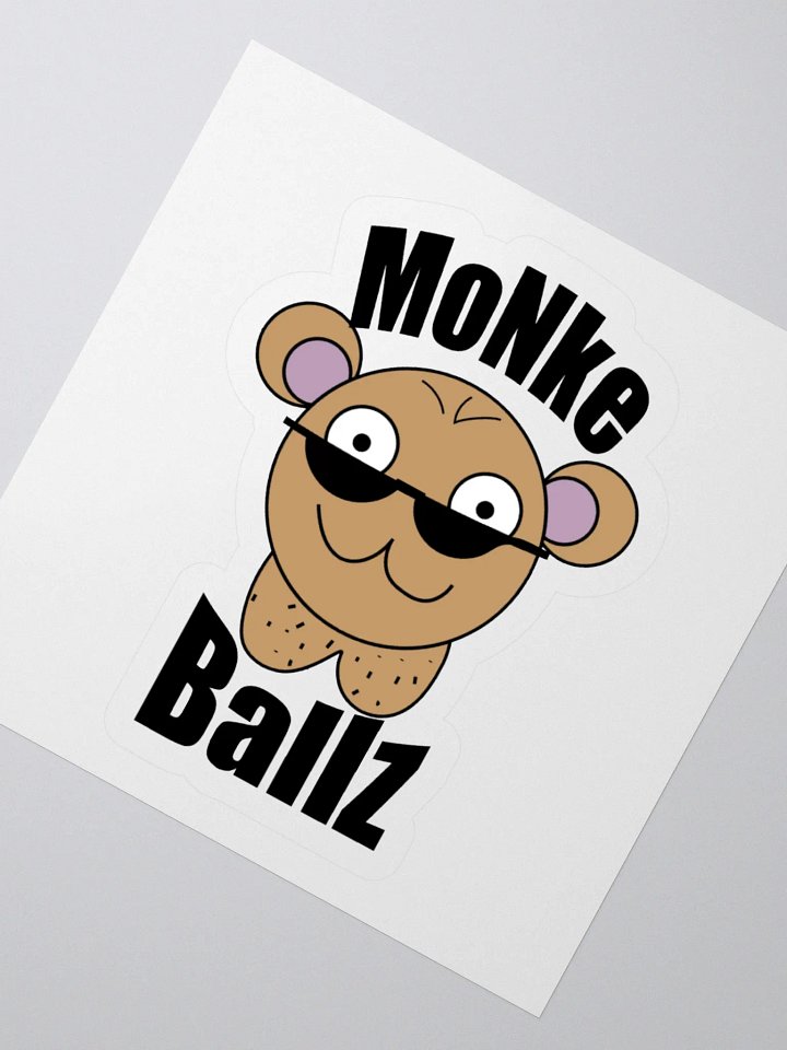 Monke Ballz Single Sticker product image (4)