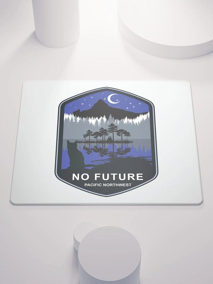 Cat under the Moon Gaming Mousepad product image (2)