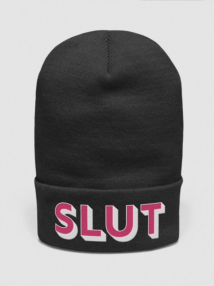 SLUT tall beanie product image (1)