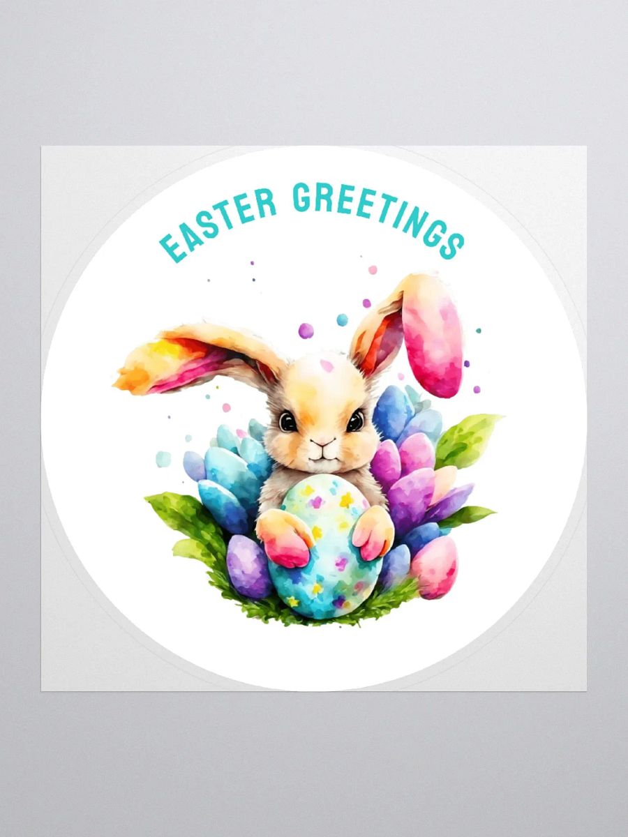 Little Egg Painter Bunny Easter Greetings product image (2)