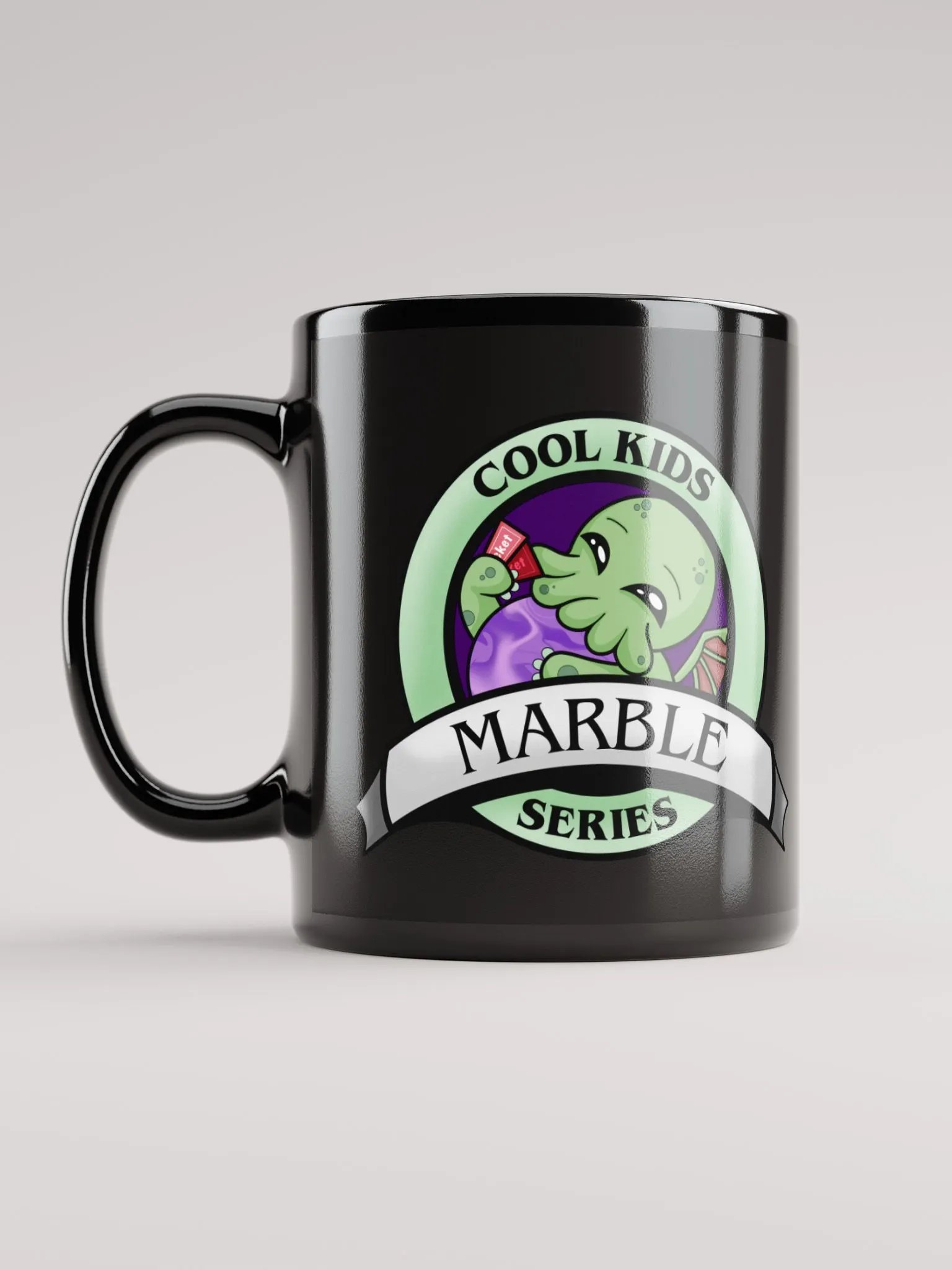 Cool Kids Marble Series Black Glossy Mug product image (12)