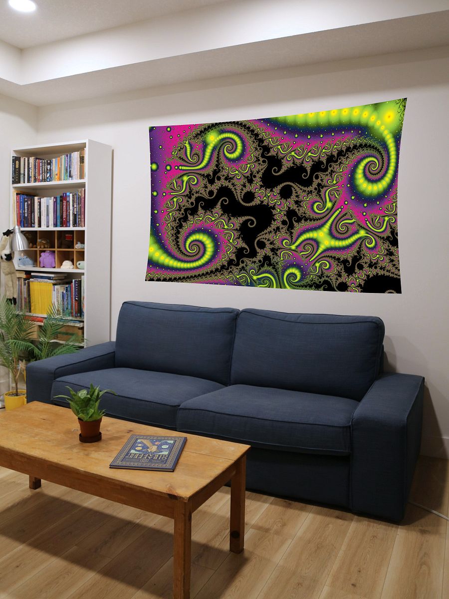 UV fractal tapestry - Complex Conjugate product image (4)