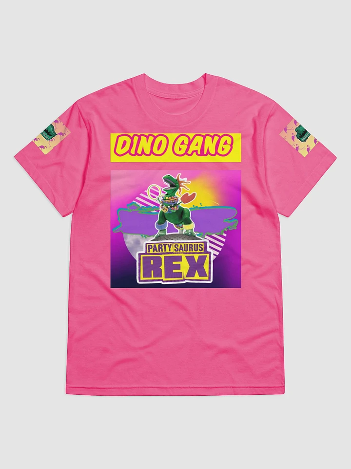 Dino Gang Pink Jersey Tee product image (1)
