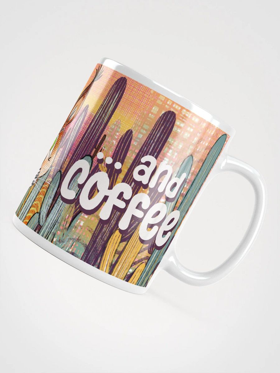 Sun, Wilderness & Coffee Caracal Mug, 11 oz product image (6)