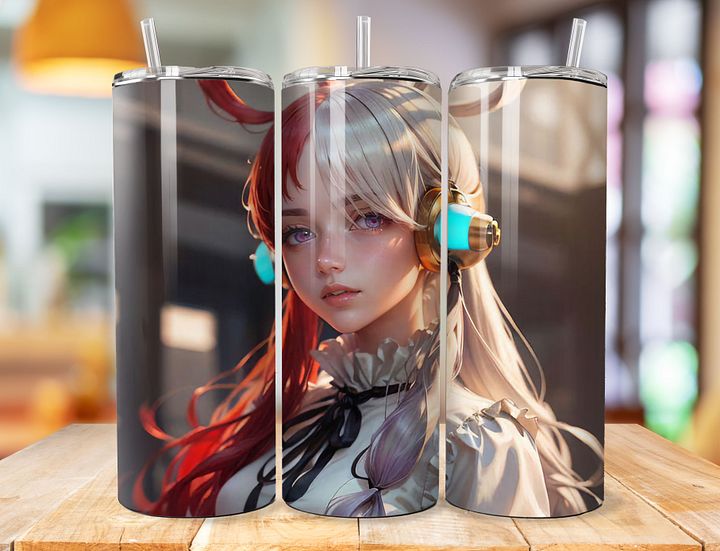 Uta 20 oz Stainless Steel Tumbler – One Piece Diva of the Seas Design product image (1)