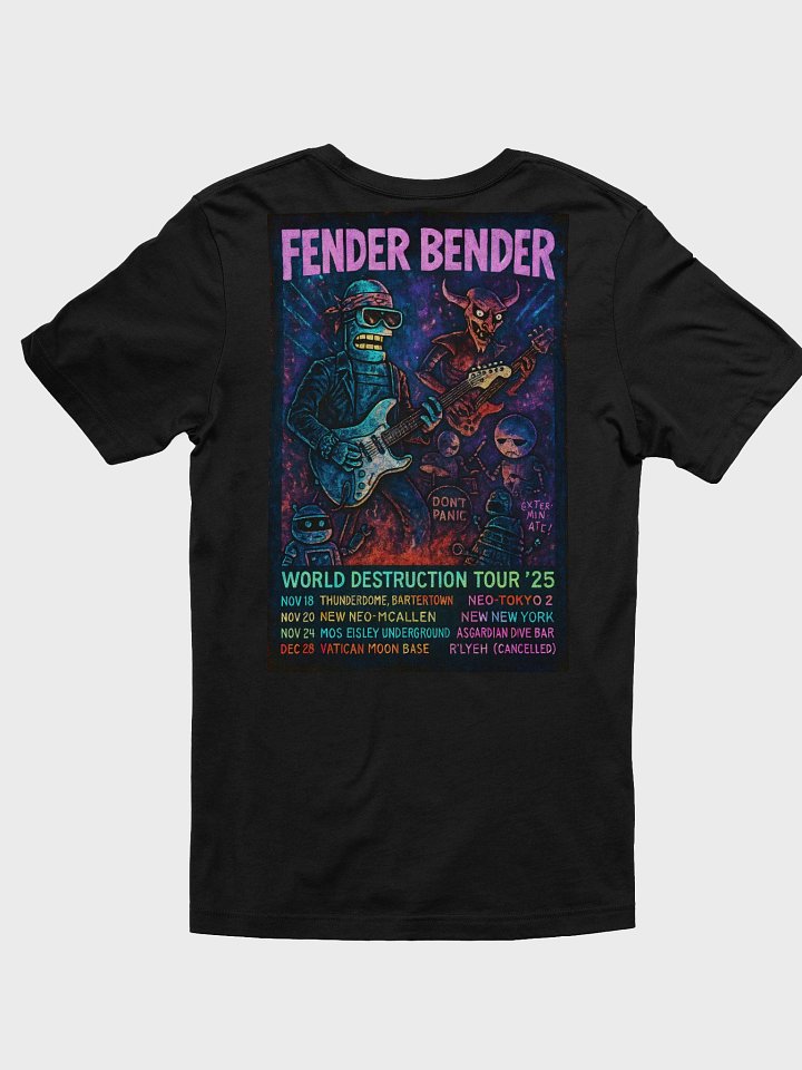 Fender Bender Tour Shirt product image (2)