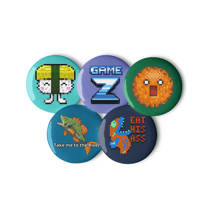 ZLG Emote Pin Collection 1 product image (3)