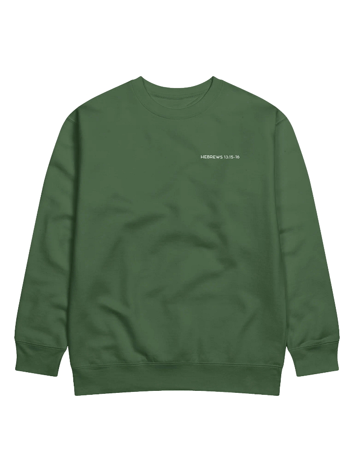 Hebrews 13:15-16 Sweatshirt product image (1)