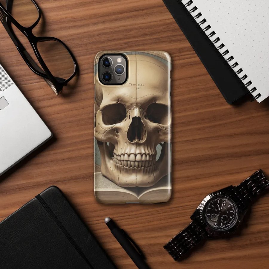 Skull and Wisdom Snap Case product image (56)