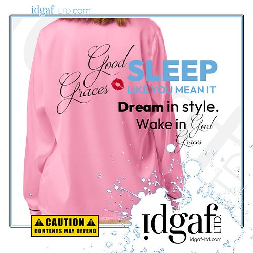 Good Graces Pajamas — Comfort With an Attitude.
These are not just pajamas. They're a mood. This dream won’t last — shop the ...