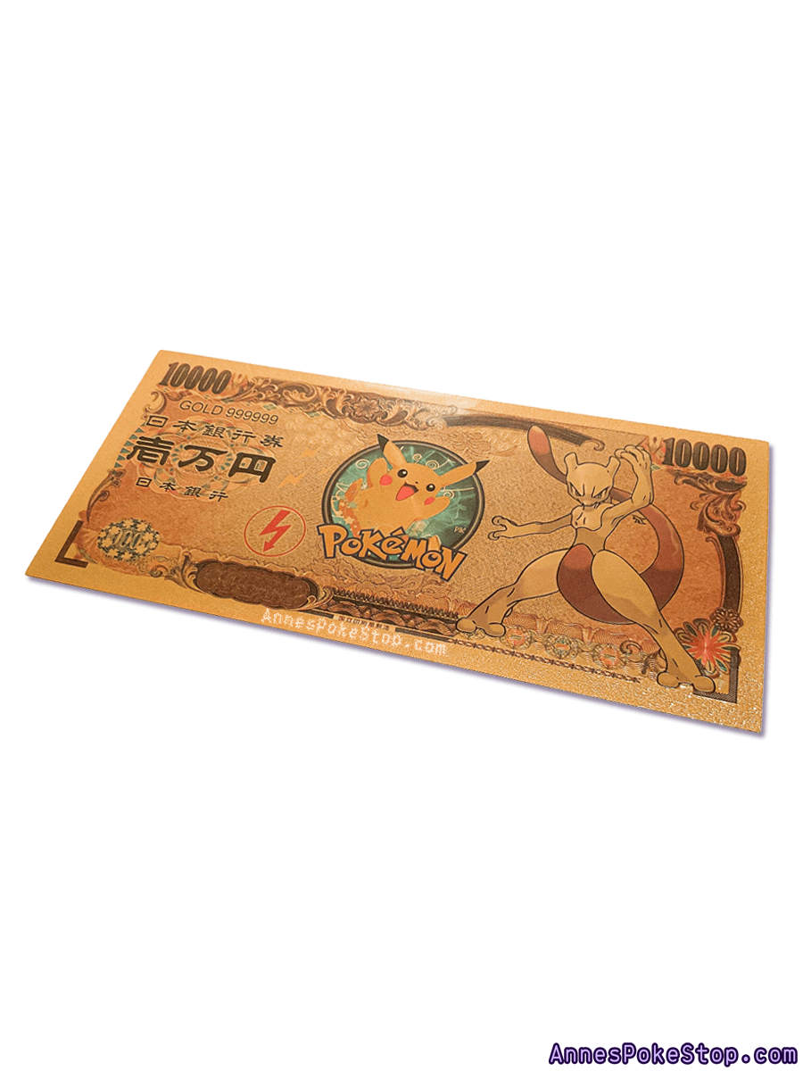 24k Banknote Collectable - Mewtwo product image (2)