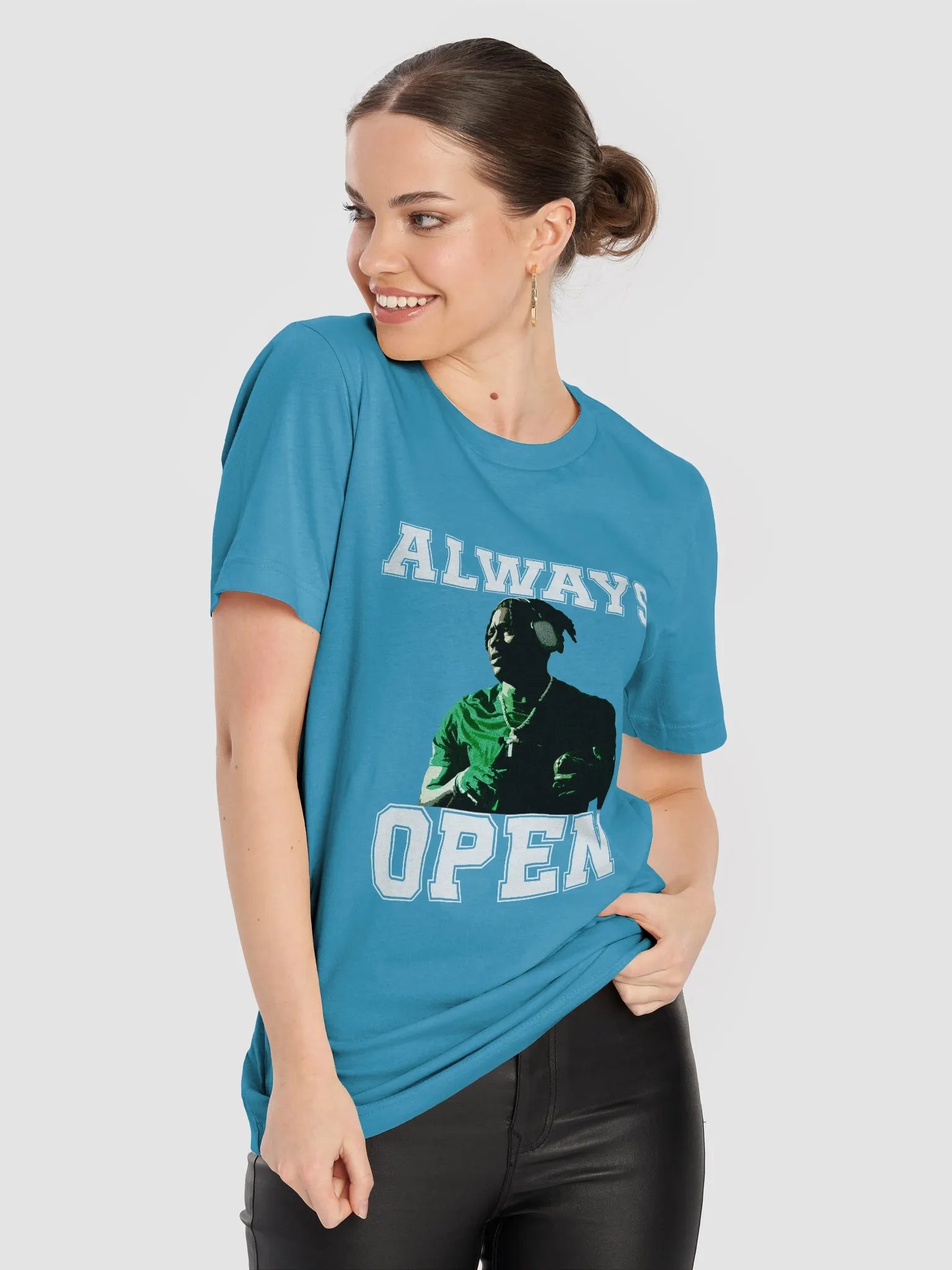 ALWAYS OPEN GRAPHIC TEE product image (5)