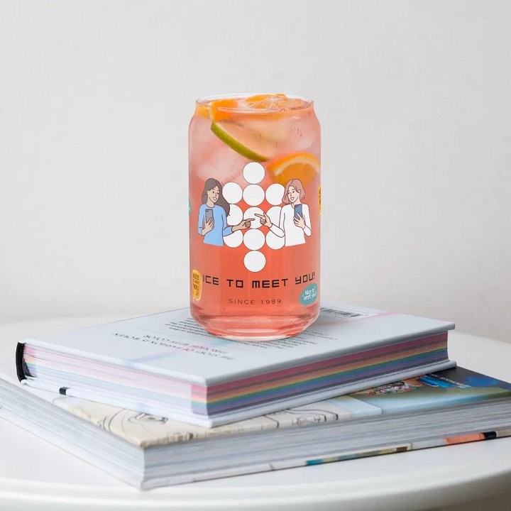 Ice To Meet You! Can-Shaped Glass product image (1)
