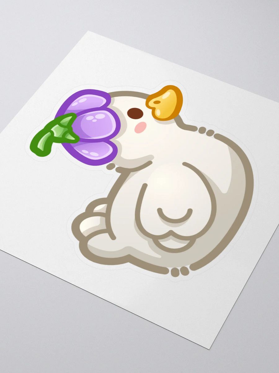 Duck with a Flower Hat (White) product image (3)