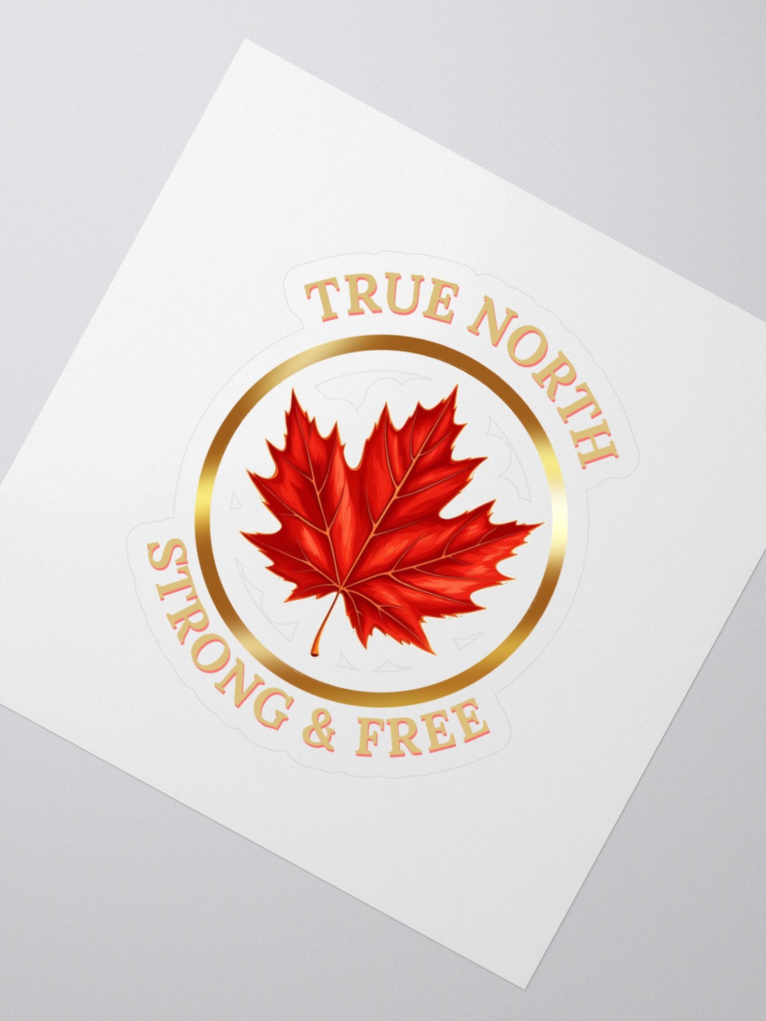 True North Kiss Cut Stickers product image (2)