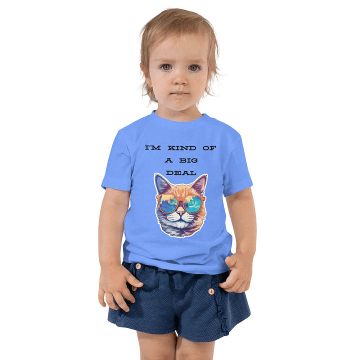 I'm kind of a big deal Toddler T-Shirt product image (1)