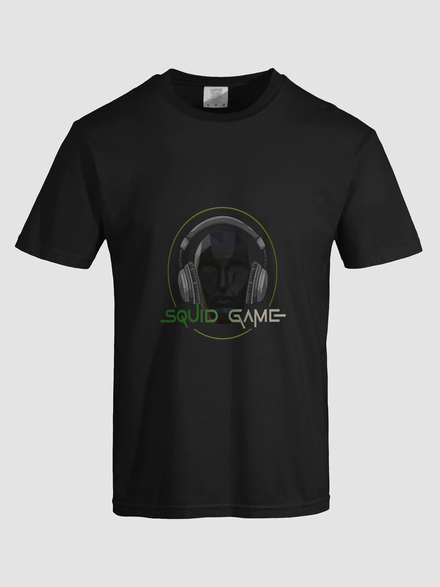 Squid Game Geometric Headphones T-Shirt product image (32)