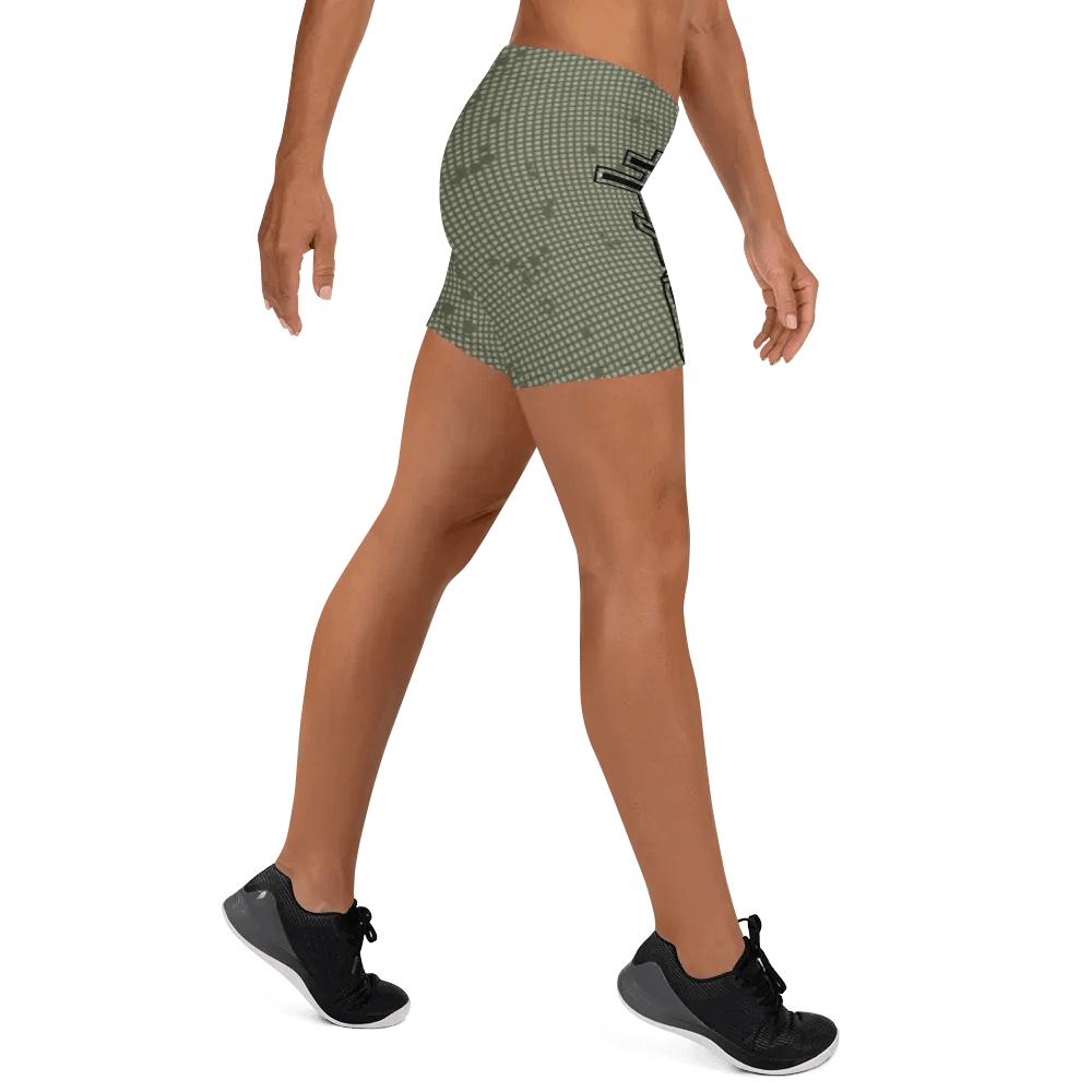 Faithful Camo: Proverb 3:25 Compression Shorts - Desert Night Camo product image (10)