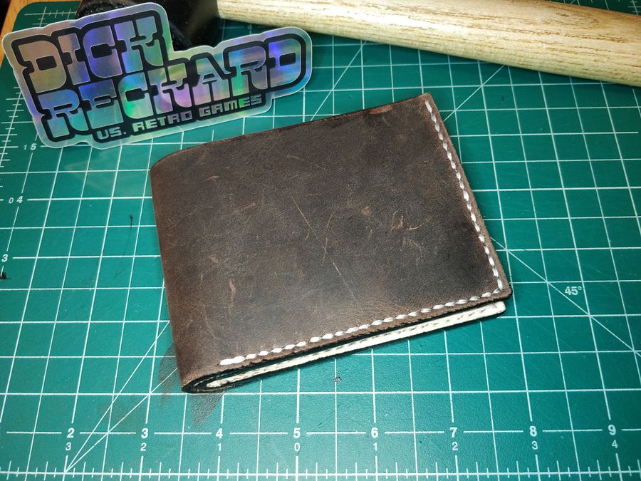 Dark Brown Billfold Wallet V4.0 0A product image (1)