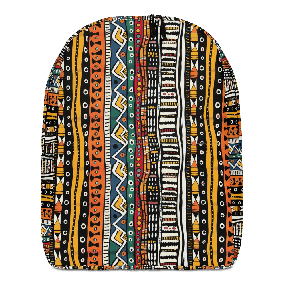 African Mudcloth Laptop Backpack product image (1)