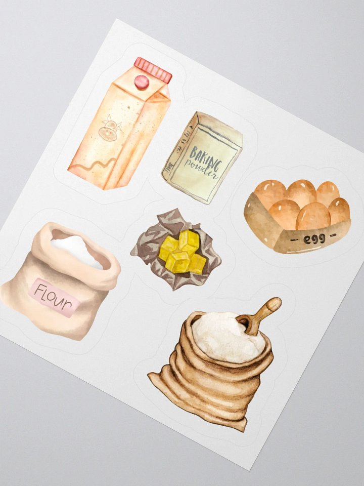 Bake It Up! Ingredients Stickers product image (5)