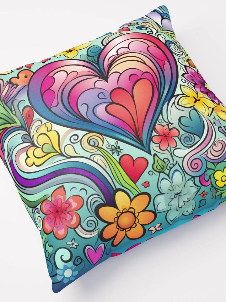 Retro Heart Pillow - 2 Designs product image (2)