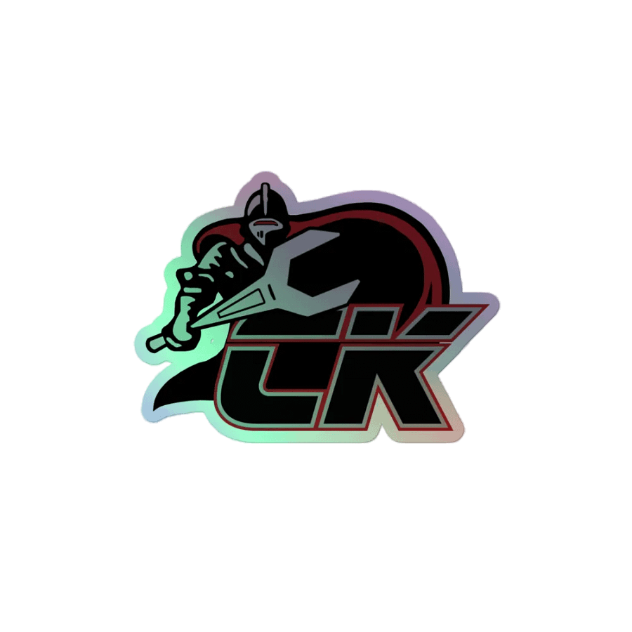 Knight Holographic Sticker product image (1)